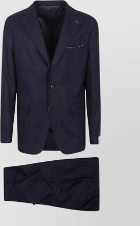 Eleventy single breasted blazer button cuffs