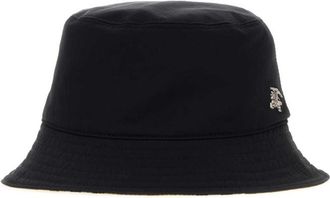Burberry Black Logo Bucket Hat