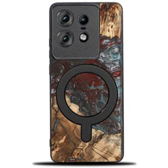 OEM Funda Bewood Unique Para Motorola Edge 50 Pro - Planetas - Plut&oacute;n Con Magsafe
