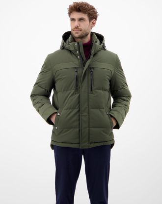 Lerros Winterjacke LERROS Funktionale Winterjacke f&uuml;r Herren, Herren, Gr. XXL, original olive, 100% Polyester, Jacken Winterjacke