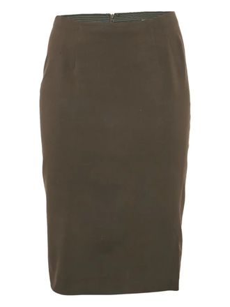 Missoni jersey pencil skirt - Brown