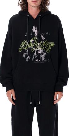 Off-white Black Graphic Hoodie