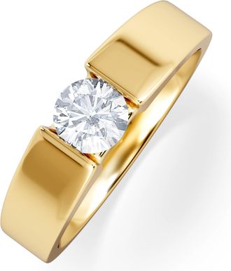 The Diamond Store Certified Jessica 18K Gold Diamond Engagement Ring 0.50CT
