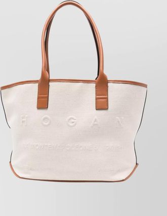 Hogan stylish tote bag dual handles
