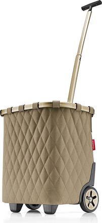 Reisenthel Einkaufstrolley REISENTHEL Carrycruiser Frame, Damen, olivgr&uuml;n, Polyester, Einkaufsk&ouml;rbe Einkaufstrolley, Aus recyceltem Material