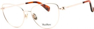 Max Mara MM5047 028 Shiny Rose Gold 53mm