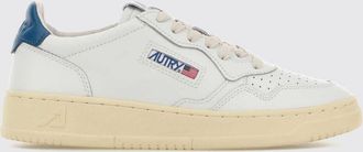 Autry Medalist Low Bicolor Leather Sneakers with Perforated Toe