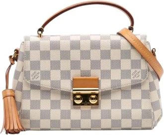 Louis Vuitton Pre-owned Handbags, female, White, Size: ONE SIZE Pre-owned Canvas louis-vuitton-bags