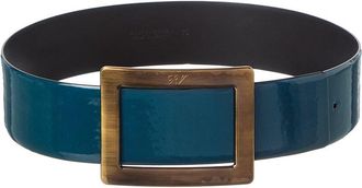 Roger Vivier Patent Belt