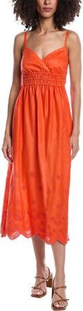Tyler B&ouml;e Maria Linen Midi Dress