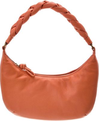Madewell Soft Small Braided Leather Hobo Bag