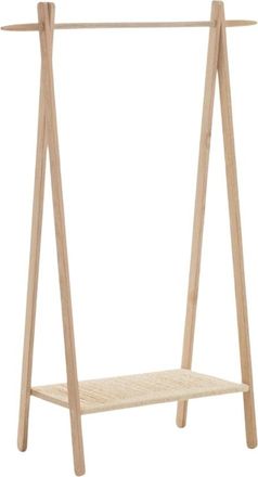 K Home Hochwertiger Design Garderoben- Kleiderständer Natano aus Massivholz, 95 x 152 cm