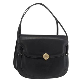 Gucci Pre-owned Shoulder Bags, female, Black, Size: ONE SIZE Pre-owned Vintage Hand Bag