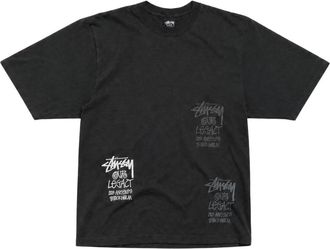 St&uuml;ssy Basic Tee - Heren - T-shirts - Zwart - S - Katoen - Tops