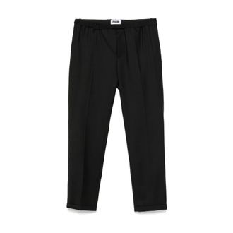 Magliano Black Belted Trousers with Pockets