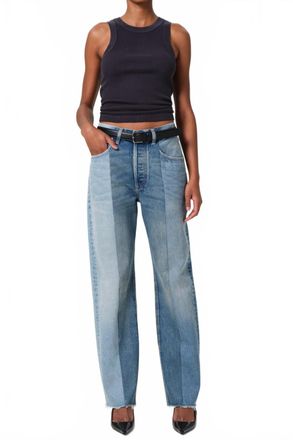 Citizens Of Humanity Three Tone Dahlia Pant In Blue