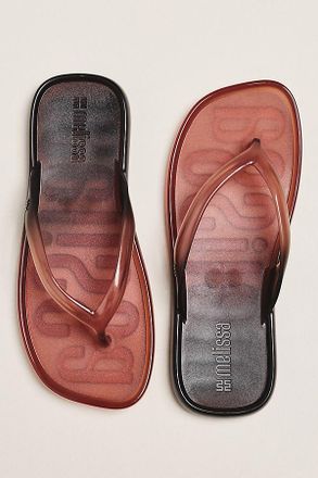 Melissa Beachware Gradient Flip Flops