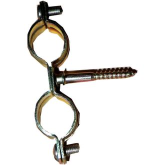 Fischer Morsetto metallico doppio amd 10-12 Fischer 098844-545772