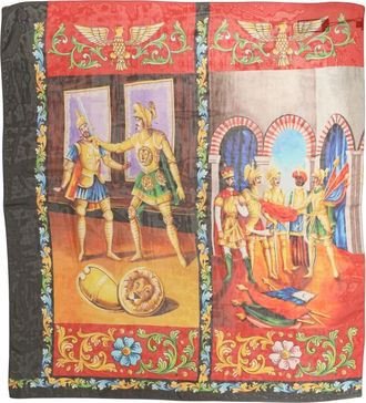 Dolce & Gabbana Foulard Sjaal - Dames - Zijden sjaals - Veelkleurig - ONE Size - Accessoires