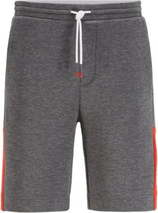 HUGO BOSS Heren, Korte broeken, Grijs, Maat: S Jersey