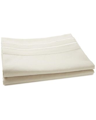 Linum Home Textiles 1800Tc Brushed Microfiber Standard Pillowcase (2Pc Set)