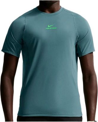 Nike Pro Dri-FIT NPT S/S Top Laufshirt f&uuml;r Herren | t&uuml;rkis