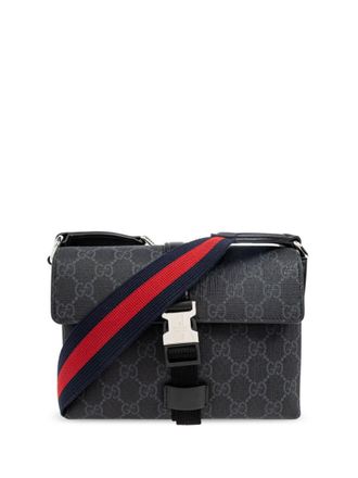 Gucci Black GG Mini Crossbody Bag