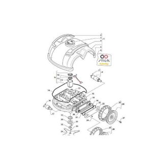 STIGA Sports Motor De Corte 24v-25-4000 Original Stiga - 1126-1027-01