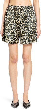 Petar Petrov Boxer Snake Print Shorts