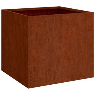 vidaXL Jardinera De Acero Corten 49x47x46 Cm Vidaxl