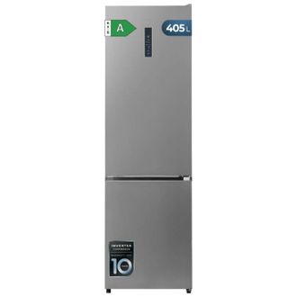 Cecotec Cecotec Frigor&iacute;fico Bolero Coolmarket Combi 405 Wl Elite Inox A. 405 Litros, Altura 199 Cm, Ancho 59,2 Cm, Clase A