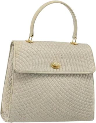 Bally Pre-owned Handbags, female, Beige, Size: ONE SIZE Pre-owned Hand Bag