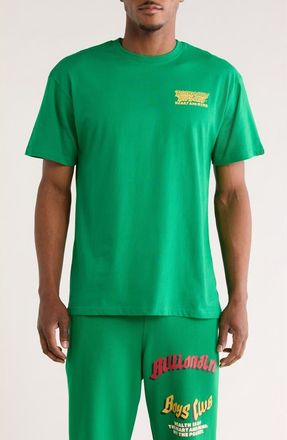 Billionaire Boys Club Paint Graphic T-Shirt in Jolly Green at Nordstrom Rack, Size X-Large