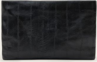 AllSaints Bettina Leather Clutch Bag