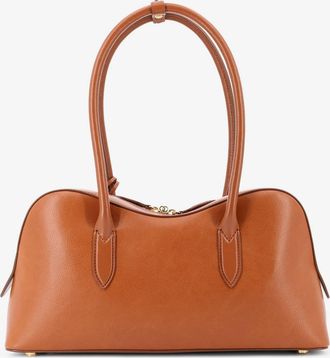 Stella McCartney Womens Medium Vegan Leather Shoulder Bag Brown