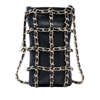 Chanel Pre-owned Crossbody Bag - Dames - Pre-owned - Zwart - Maat: ONE Size Leer