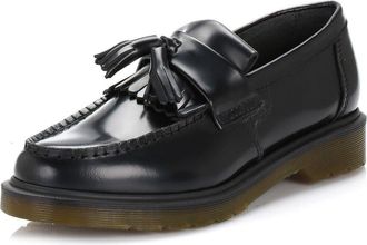 Dr. Martens Winkel Voor Dr. Martens Adrian Gepolijst Glad Leer Zwarte Loafers