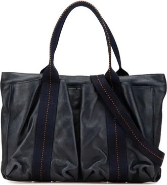 Hermès Borsa a tracolla Caravan Horizontal MM 1990-2010 - Blu