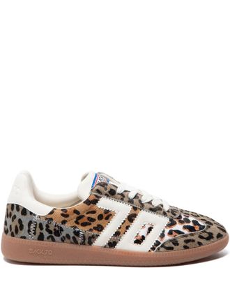 Back70 Sneakers met luipaardprint - Bruin