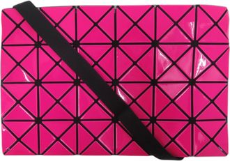 Issey Miyake pink Polyester Pvc Shoulder Bag (Pre-Owned)