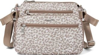 Baggallini Marais Crossbody Bag in Mocha Cheetah Print at Nordstrom