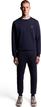 Lyle & Scott Crew Neck Sweater in Navy at Nordstrom, Size Xx-Large