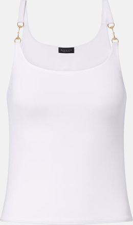 Gucci Horsebit jersey tank top