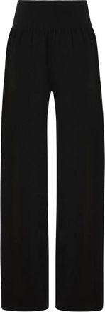 Wolford Merino Wolle Blend Broek - Dames - Straight fit broeken - Zwart - M - Wol - Broeken