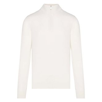 Barba Hombre, Jerseys, Blanco, Talla: XL