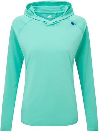 Mountain Equipment Glace Hooded Top Hoodie f&uuml;r Damen | t&uuml;rkis