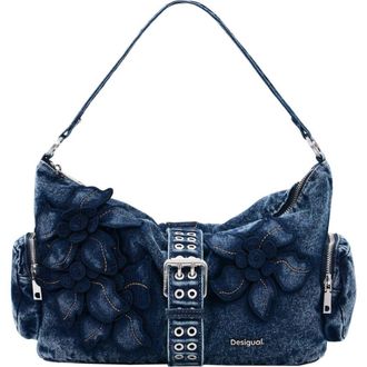 Desigual Denim Shoulder Bag in Dark Blue at Nordstrom