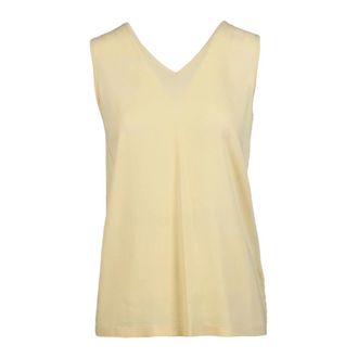Fabiana Filippi Top sin Mangas - Tops - Mujer - Beige - S