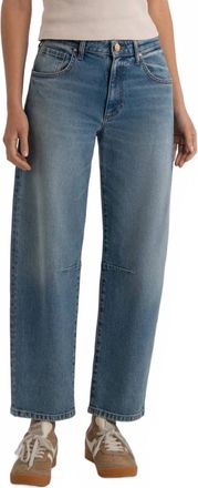 Kut from the Kloth Ashton Wide Leg Barrel Pants In Adjusted Light Base