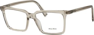 Miu Miu Demo Square Ladies Eyeglasses MU 08XV 12U1O1 54